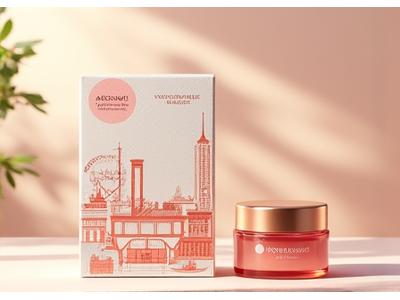 横浜のランドマークが描かれた、おしゃれなお土産用コスメパッケージ